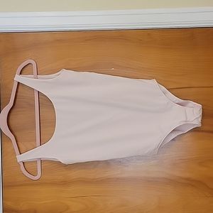 EUC Everlane bodysuit, blush, sz S